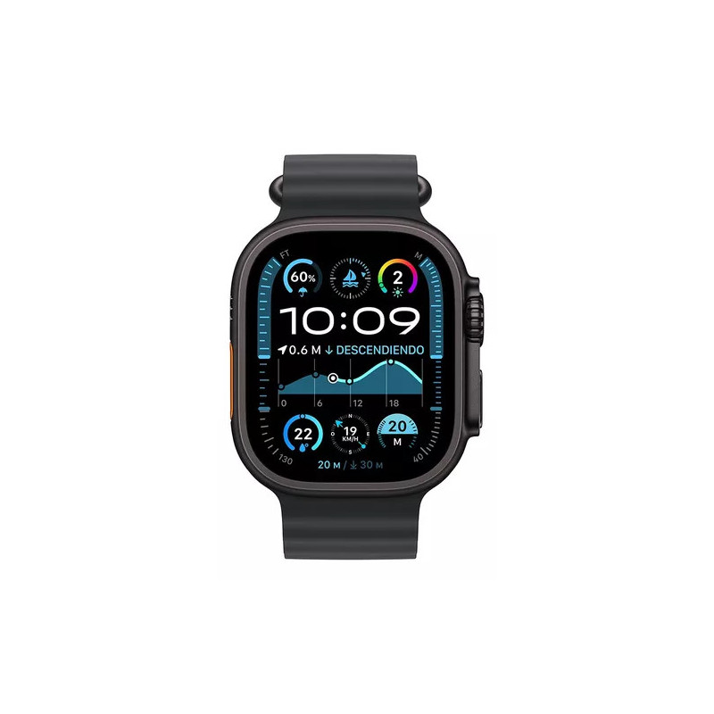 APPLE WATCH ULTRA 2 - GPS + CELLULAR - 49MM - TITANIUM BLUE OCEAN, BLACK OCEAN