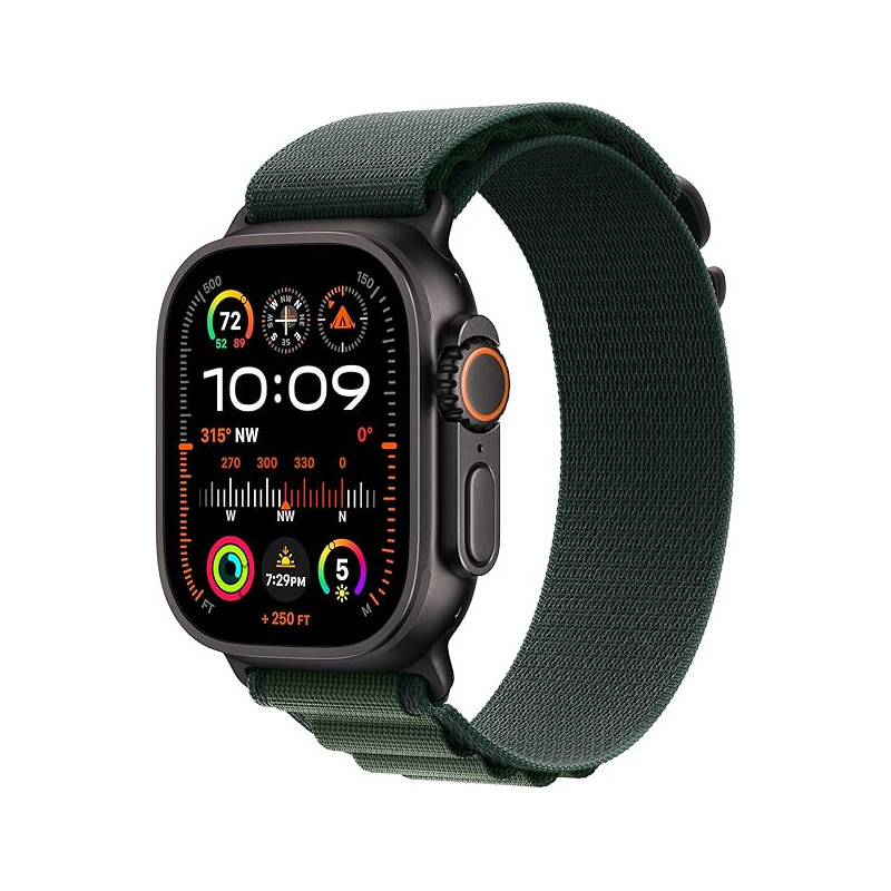 APPLE WATCH ULTRA 2 - GPS + CELLULAR - 49MM - TITANIUM BLUE OCEAN, BLACK OCEAN